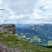 sarner scharte gipfelkreuz