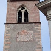 salurn pfarrkirche hl andreas turm detail