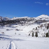 lavarellahuette und umgebung winter