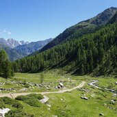 penaudtal und sicht richtung obere wiegenspitz und oetztaler alpen fr