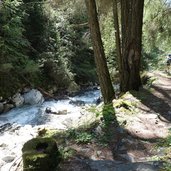 waalwege schluderns vinschgau schlucht saldurbach