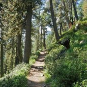 weg nr schnalstal richtung lagauntal