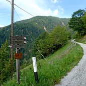 wegweiser weg nr nach pankraz und nach alpreid altpreid