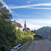 weg vom wanderparkplatz nach durnholz