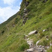 jaufenkamm urweg passeierer hoehenweg nr oberhalb stuller mut