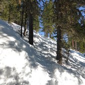 schneeschuh wander weg martelltal peder stieralm winter