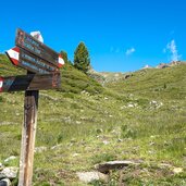 wegschilder lyfital im hintergrund lyfispitz