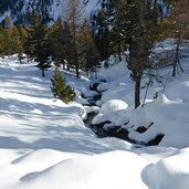 pedertalbach im winter martelltal