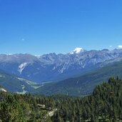 blick vom ofenpass auf den ortler darunter val muestair