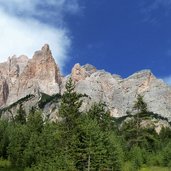 san cassiano gebiet sare bei capanna alpina conturines