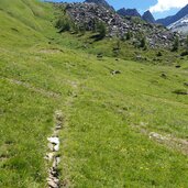 burgumer alm weg nr aufstieg zur sterzinger huette