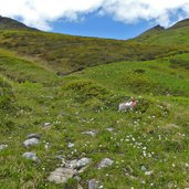 weg nr bei schluesseljoch aufstieg