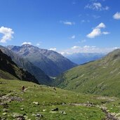 weg aufstieg zur oberetteshuette