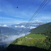 meran bergbahn aussicht meran nebelfelder