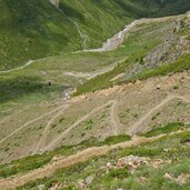 weg aufstieg zur oberetteshuette