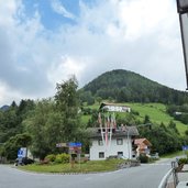 abzweigung in gasteig jaufental jaufenpass