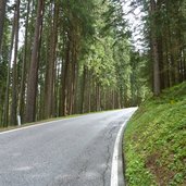 jaufenpass strasse bei kalch ratschings wald