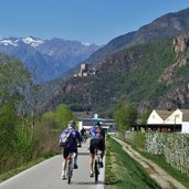 etschtal radweg bei siebeneich