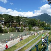 meran strand an der passer