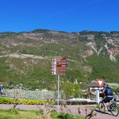 etschtal radweg bei burgstall