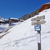 ultner hoefeweg winter bei gasteig und gschoerahoefe