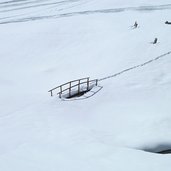 bruecke im schnee winter urlesteig