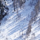 skitouren abfahrt vom nagelstein fiecht alm ulten