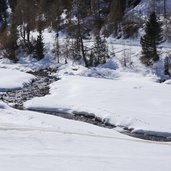 karlinbach in langtaufers winter