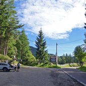 parkplatz abzweigung madrutt bei gfrill