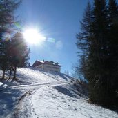 bewaller hof bei obereggen winter