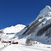 prastmann alm winter prettau ahrntal und heiliggeist kirche