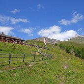 riedberg alm oberhalb sterzing