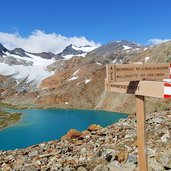 wegweiser zum becherhaus vogelhuettensee