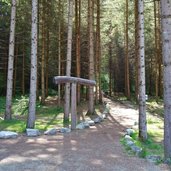 einstieg franziskusweg taufers reinbachfaelle