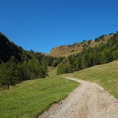 jaufental almen weg zum jaufenhaus