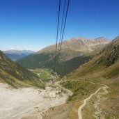 sulden aussicht aus bergbahn