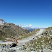 fussweg wanderweg zur madritsch huette