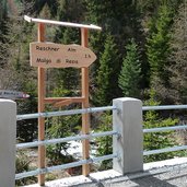 rojental weg zur reschenalm bruecke