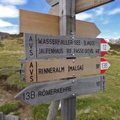 rinner sattel kreuzung der wege am jaufenkamm