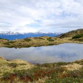 wasserfallersee am jaufenkamm