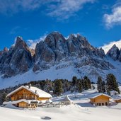 Villnoess Geisler Geisleralm Winter Bearbeitet Bearbeitet