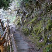 weg nr von tschengls nach parnetz