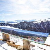 reinswald schild bergpanorama urlesteig winter