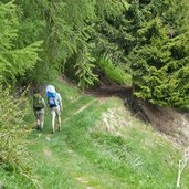 wanderer am stundenweg