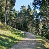 weg nr richtung voeraner almen