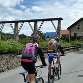 radfahrer bei laas