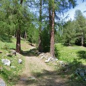 stundenweg oberhalb von laatsch