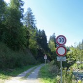 radweg wipptal abschnitt nicht asphaltiert bei sterzing nord