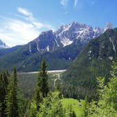 schluderbach und monte cristallo