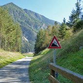 radweg zwischen freienfeld und franzensfeste gefaelle steigung